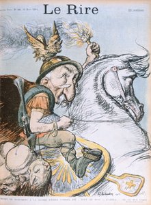 Caricature of Emile Combes, Cover of 